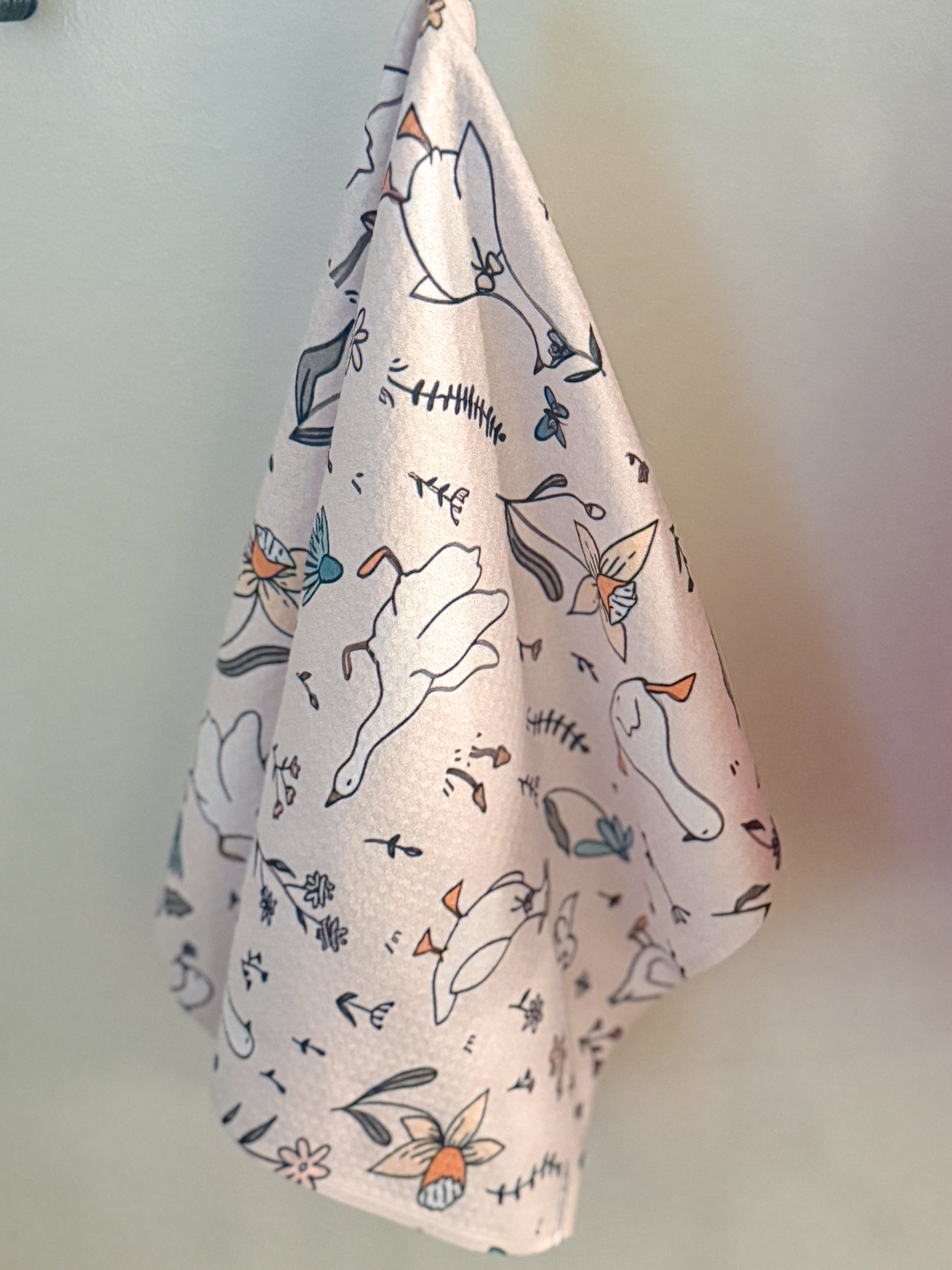Goosein' Around Hand Towel