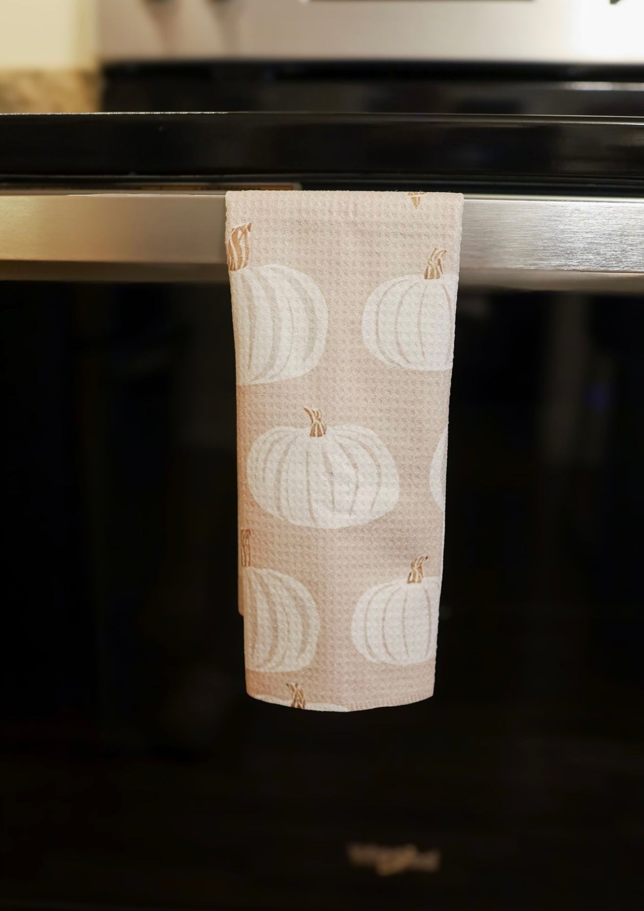 Beige Pumpkin Hand Towel