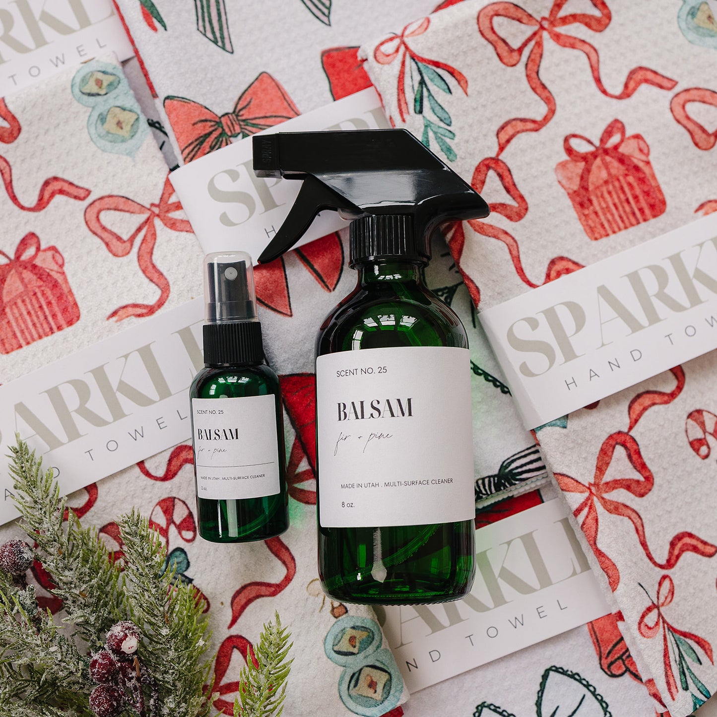 Vintage Christams Hand Towel