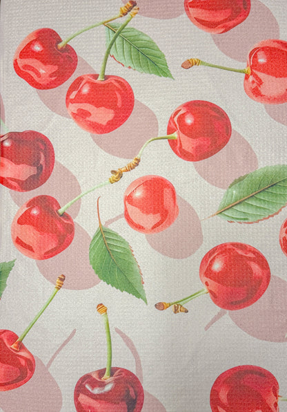 Cherry on Top Sparkle Hand Towel