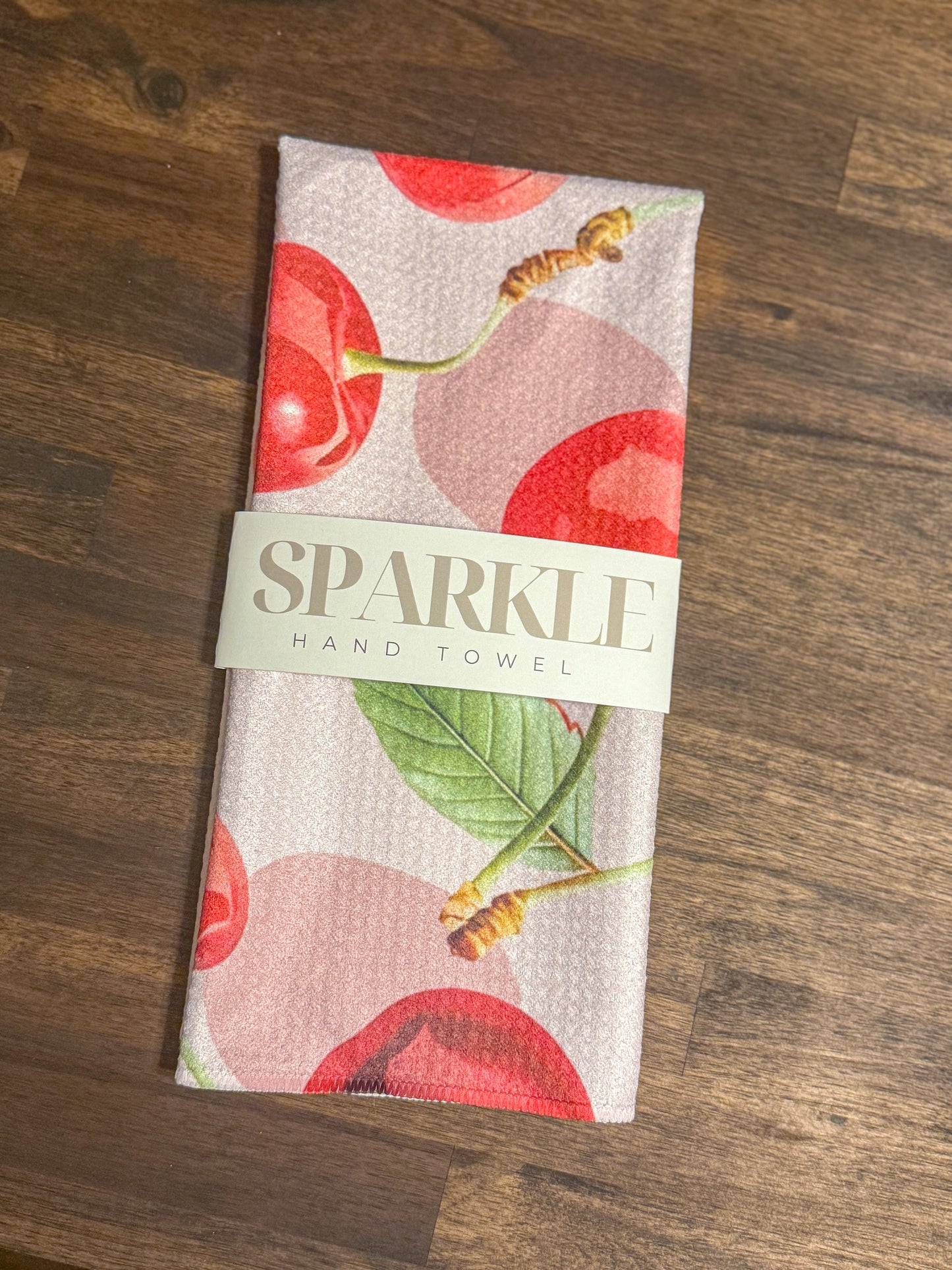 Cherry on Top Hand Towel