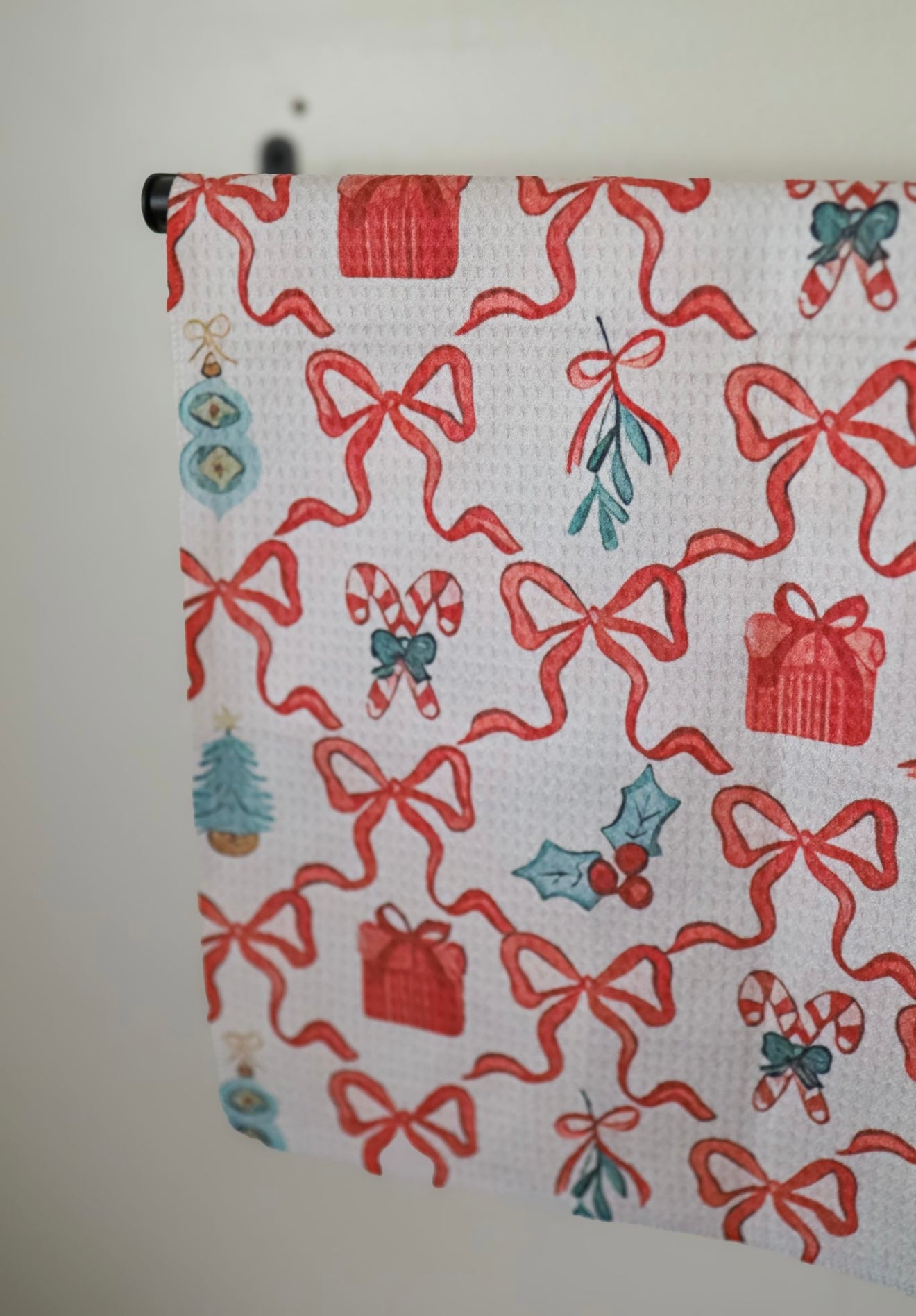Vintage Christams Hand Towel