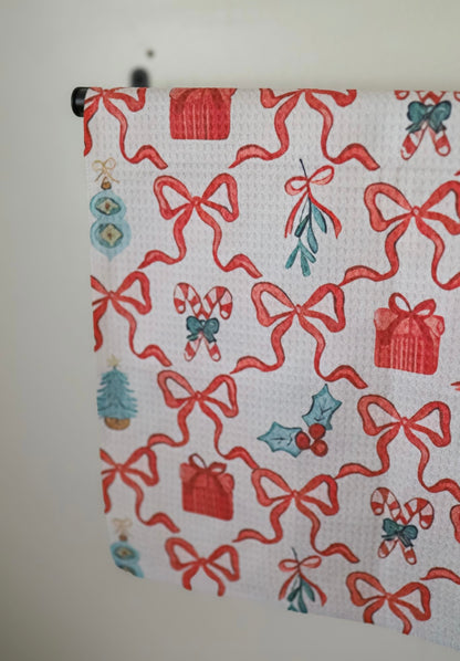 Vintage Christams Hand Towel