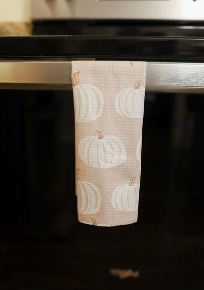 Beige Pumpkin Hand Towel