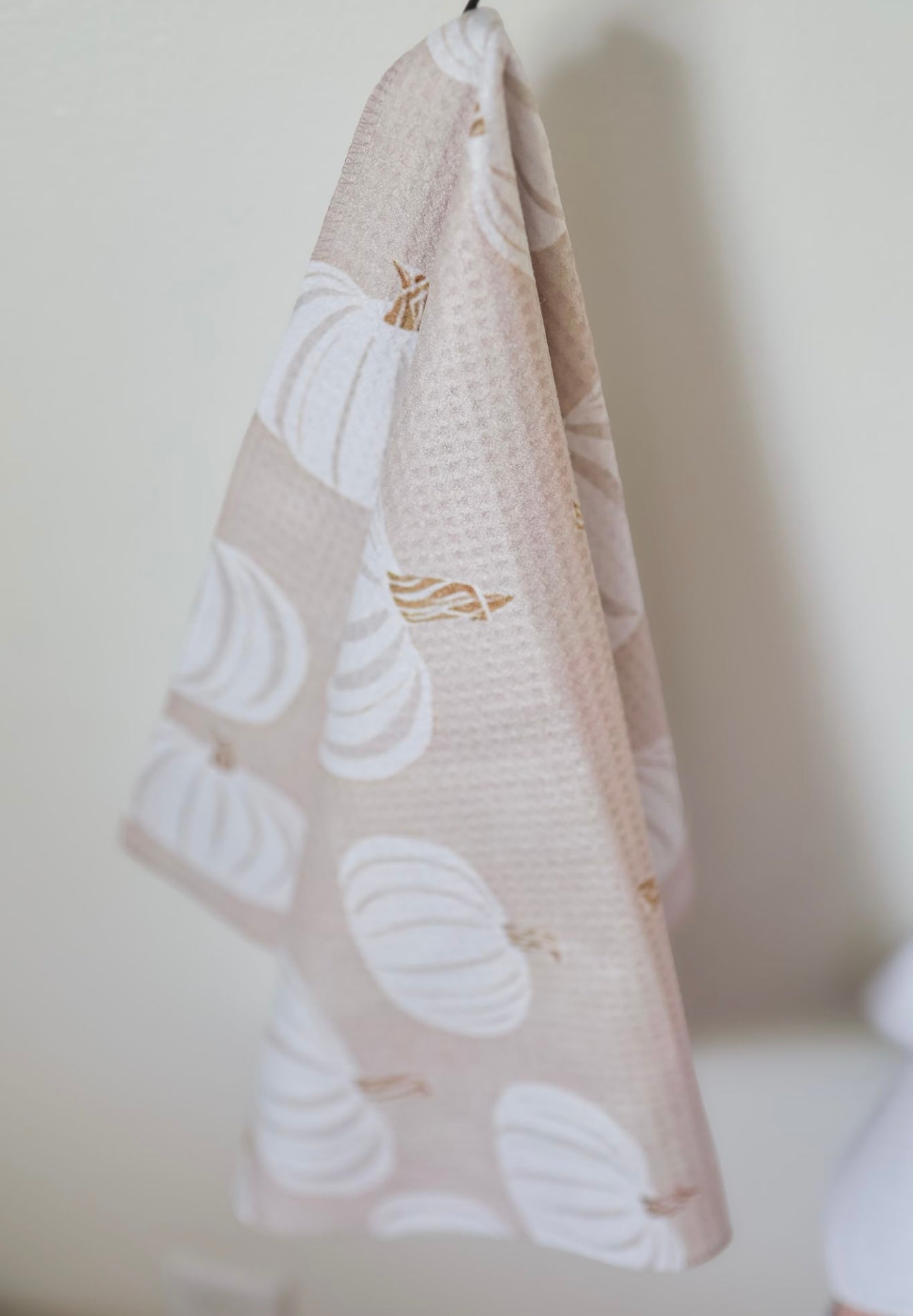 Beige Pumpkin Hand Towel