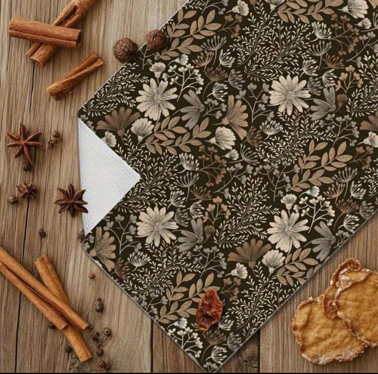 Vintage Brown Sparkle Towel