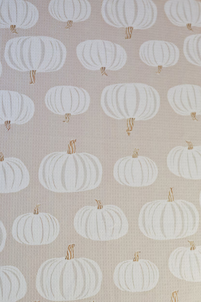 Beige Pumpkin Hand Towel
