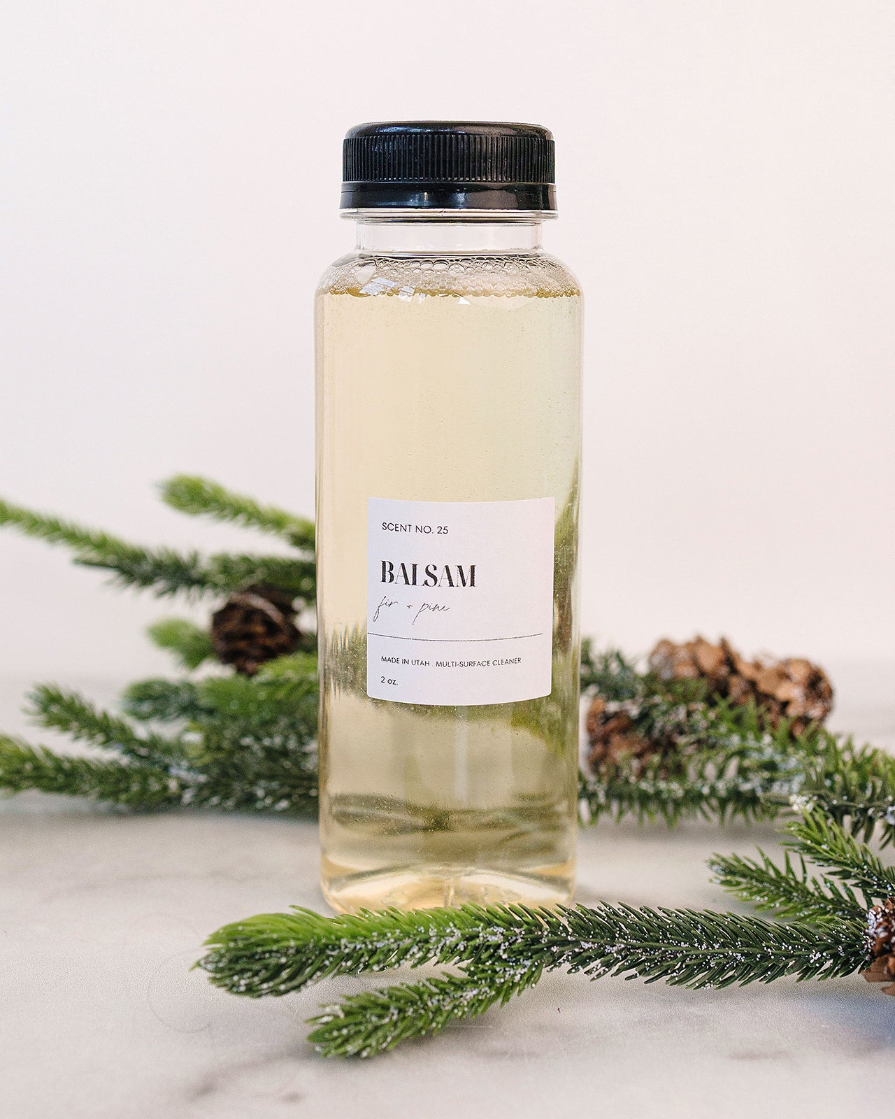 Subscription 8 oz Plastic Sparkle Cleaner Refill Bottle