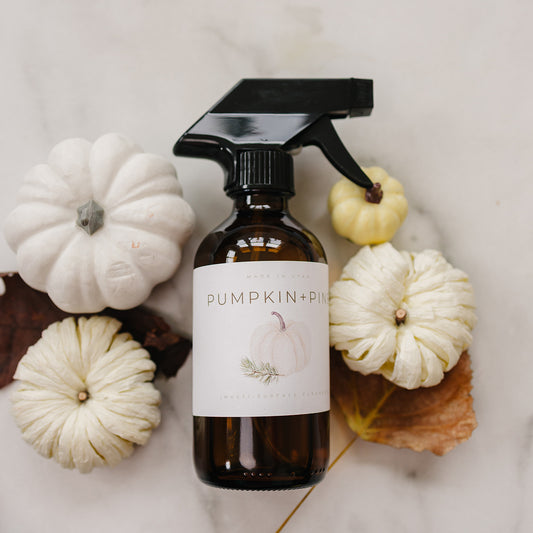 Pumpkin + Pine Sparkle Spray 8 oz.