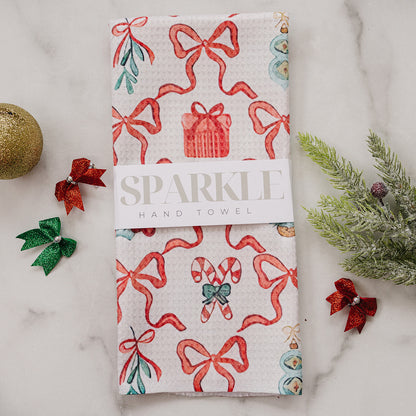 Vintage Christams Hand Towel