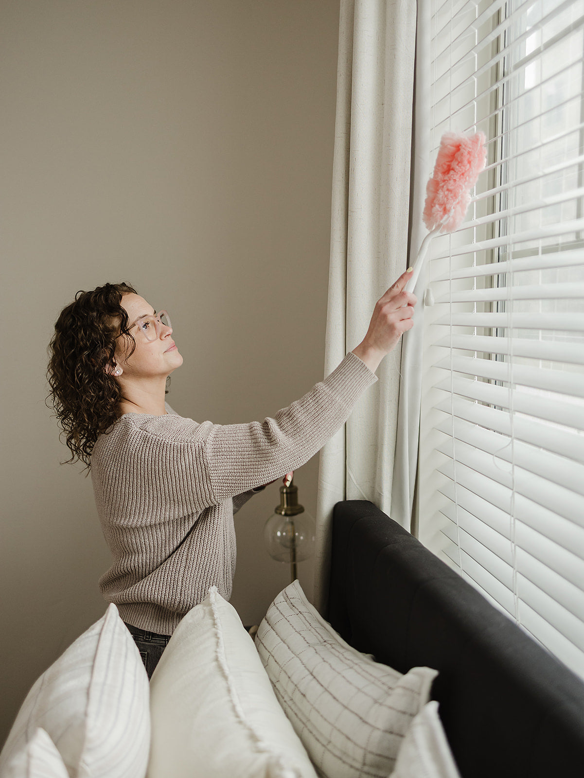 Fluffy Reusable Duster Set Handle + Refills