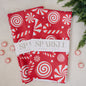 The Sparkle Hand Towel Candy Cane Lane