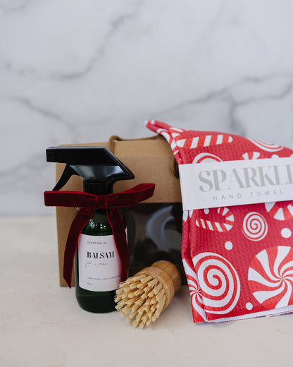 The Sparkle Hand Towel Candy Cane Lane