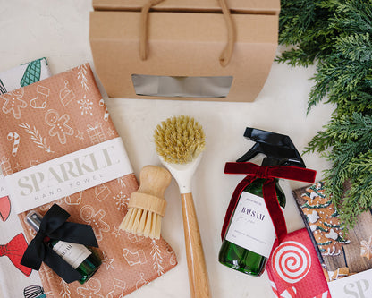 The Sparkle Hand Towel Gingerbread Tan