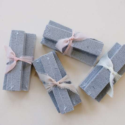 3-Pack Sparkle Pumice Stones