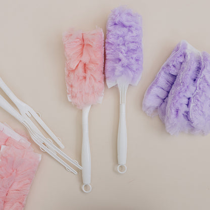 Fluffy Reusable Duster Set Handle + Refills