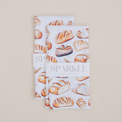 I Loaf You Sparkle Kitchen Hand Towel